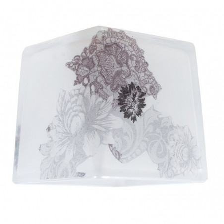 Klosz do lampy FLOWER ręcznie dekorowany
