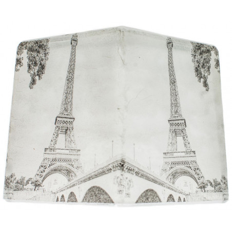 Klosz do lampy PARIS B&W Ręcznie dekorowany