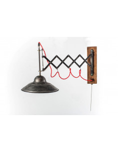 Kinkiet loftowy WOODEN ZIG ZAG /HANDMADE/ 2