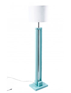 Lampa podłogowa CLASSIC w miętowym kolorze  /HANDMADE/