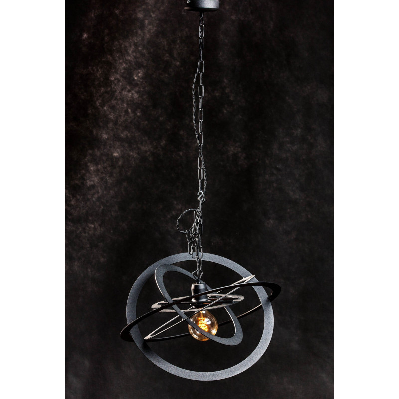 Lampa industrialna GALAKTYKA CZARNA