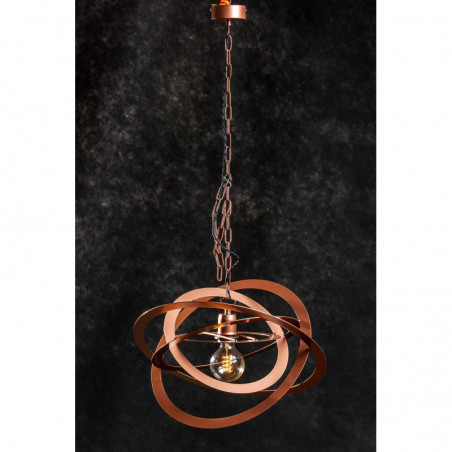Lampa industrialna GALAKTYKA MIEDŹ STRUKTURA