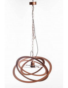 Lampa industrialna GALAKTYKA MIEDŹ GŁADKA