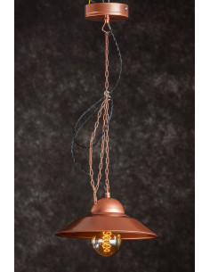 Lampa industrialna MAJA 28 MIEDŹ/MIEDŹ 2