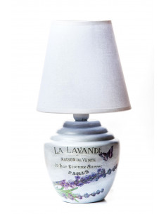 LAMPKA CERAMICZNA - LA LAVANDE