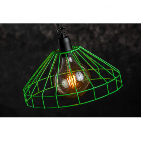 LAMPA WISZĄCA GABBIA /GREENERY/CZARNY