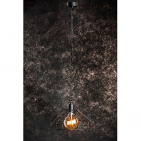 LAMPA WISZĄCA GABBIA /CZARNY