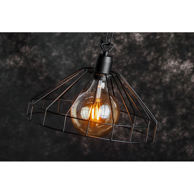 LAMPA WISZĄCA GABBIA /CZARNY