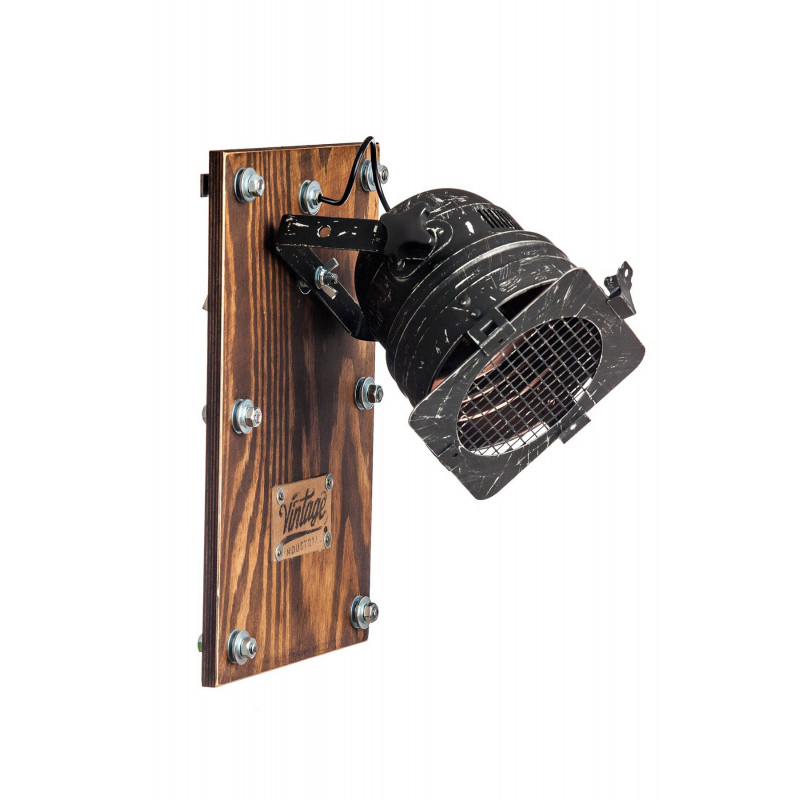 Kinkiet LOFTOWY LOFT BROWN REFLEKTOR...