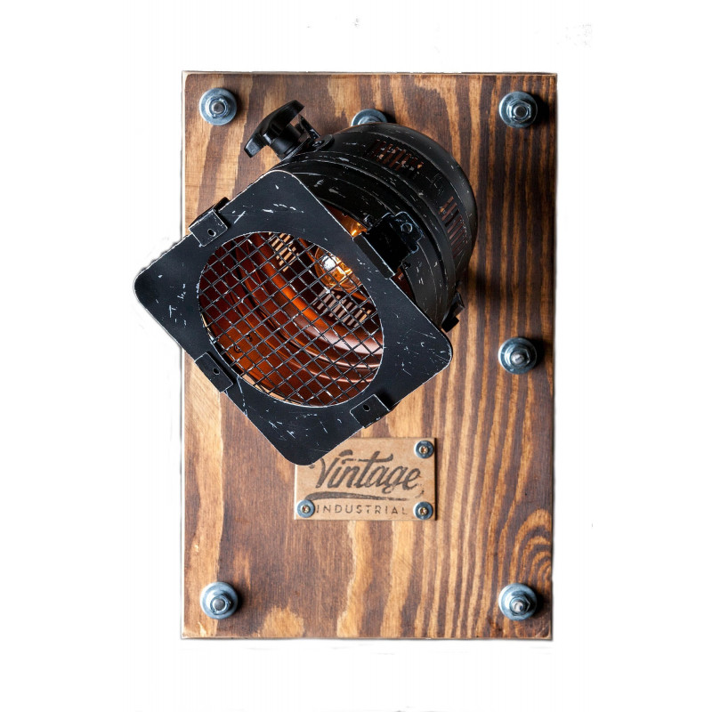 Kinkiet LOFTOWY LOFT BROWN REFLEKTOR...