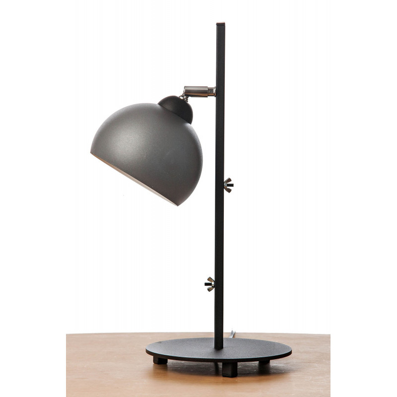 TESTER SZARA PERŁOWA-LAMPA BIURKOWA