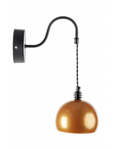 Kinkiet TESTER ZŁOTO/CZARNY 2