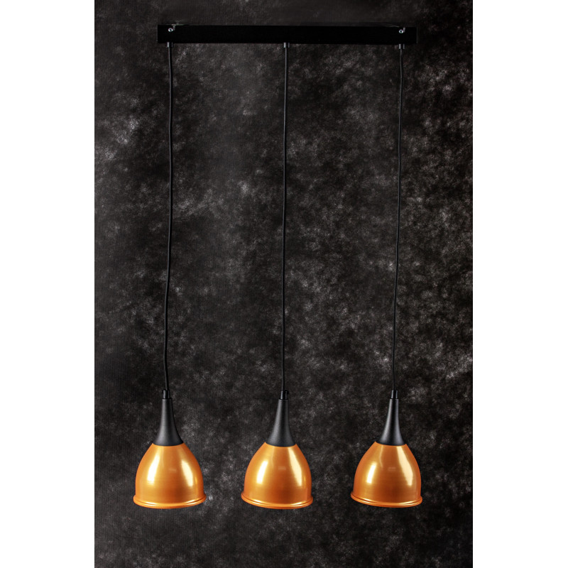 MONIC III  ZŁOTO - CZARNA