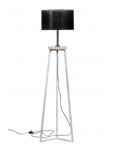 FLOKI AB. CZARNY/MARMUR CREMA MARFIL-HANDMADE