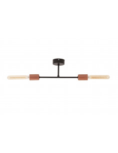 Plafon GENEWA 2PKT /czarny/ 2