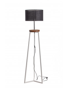 FLOKI BIAŁY AB. CZARNY/DREWNO JESION-HANDMADE