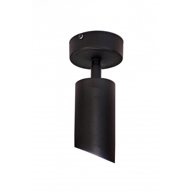 PLAFON SPECTRA 1P-SKOS/CZARNA STRUKTURA