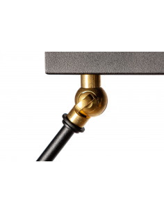 Kinkiet TESTER 1P/ZŁOTO/CZARNA STR. 2