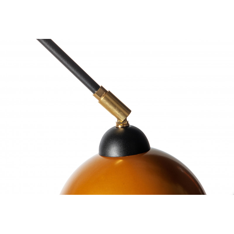 Kinkiet TESTER 1P/ZŁOTO/CZARNA STR.