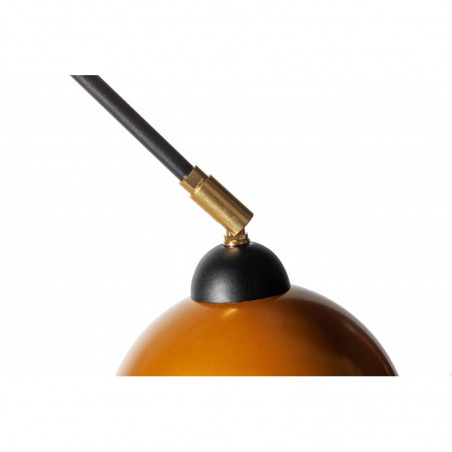 Kinkiet TESTER 1P/ZŁOTO/CZARNA STR.