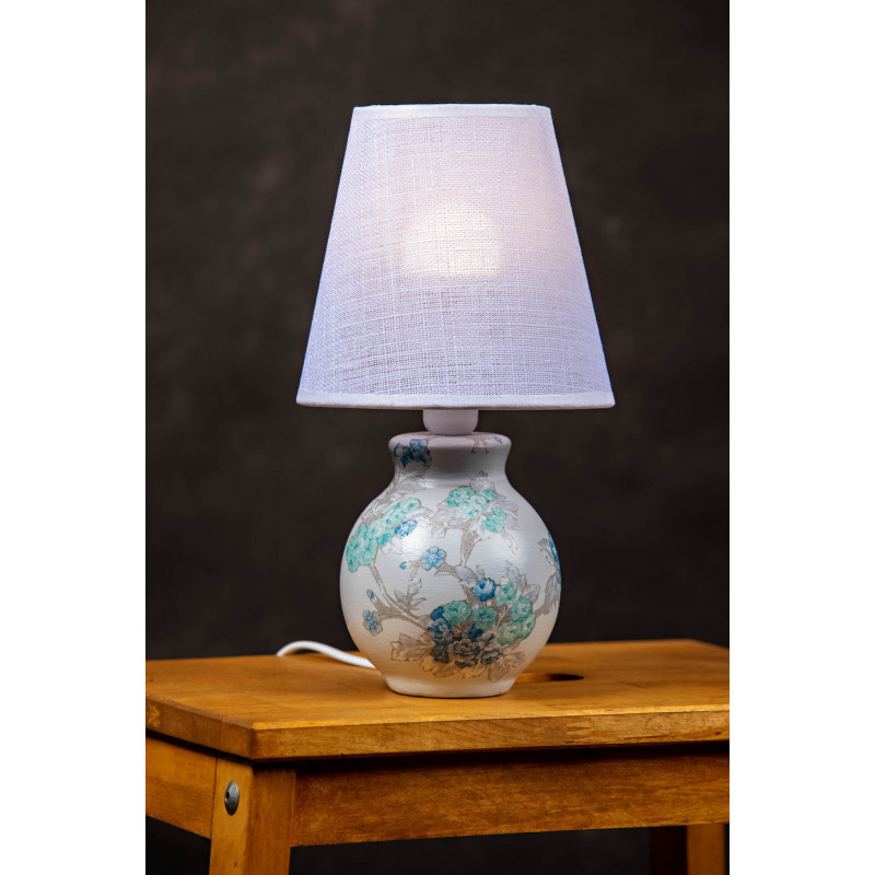 LAMPKA CERAMICZNA -GAŁĄZKA SZCZĘŚCIA