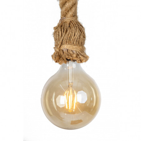 LAMPA WISZĄCA LOFTOWA- LOCH NESS WENGE /HANDMADE/