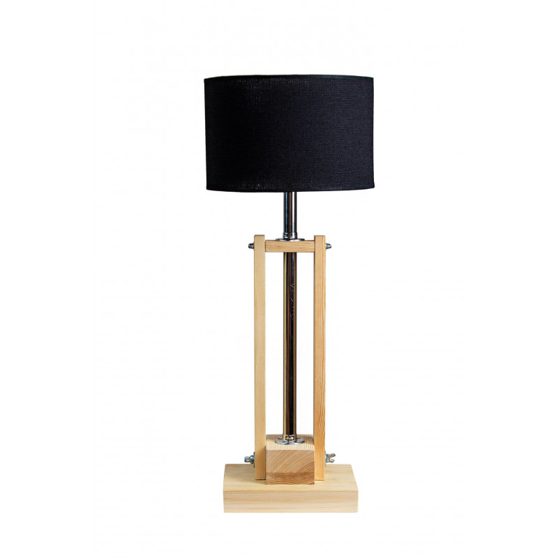 Lampa CLASSIC GABINETOWA NATURAL /HANDMADE/BLACK