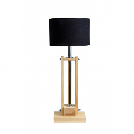 Lampa CLASSIC GABINETOWA NATURAL /HANDMADE/BLACK