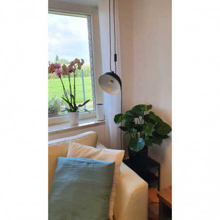 LAMPA WISZĄCA EYE/BLACK/ Z WTYCZKĄ