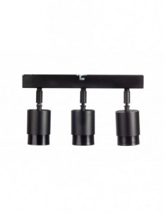 PLAFON Soul 3P CZARNY