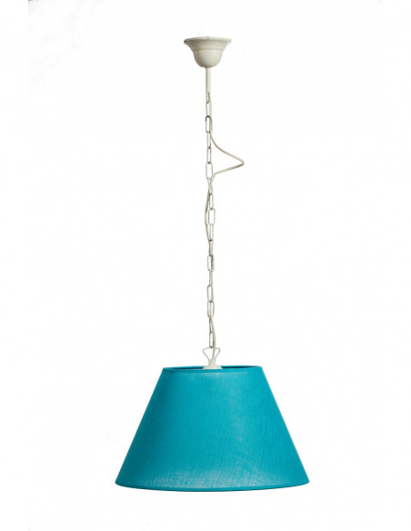 Lampa PROWANSALSKA na łańcuchu z AB/STOŻEK/TURKUS-HANDMADE