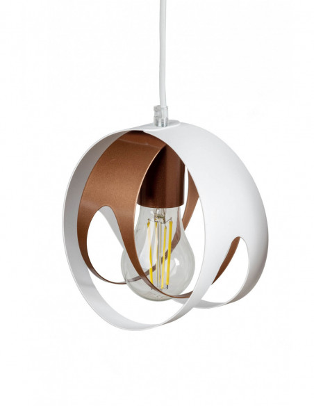 SELENA 1L BIAŁA STRUKTURA/MIEDŹ