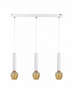 SPECTRA 340/BIAŁO-MIEDŹIANA/SZKŁO OPAL-3PKT.