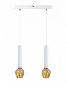 SPECTRA 340/BIAŁO-MIEDŹIANA/SZKŁO OPAL-2PKT.