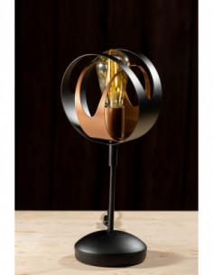 Lampa Stołowa SELENA w kolorze czarno-miedzianym 2