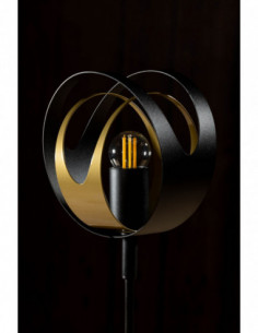 Lampa Stołowa SELENA w kolorze czarno-złotym 2