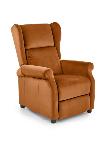 AGUSTIN 2 fotel wypoczynkowy cynamonowy  | Inteligentny Wybór