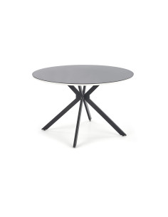 ASTRO Stół Szklany Czarny/Biały/Czarny Nowoczesność i Elegancja