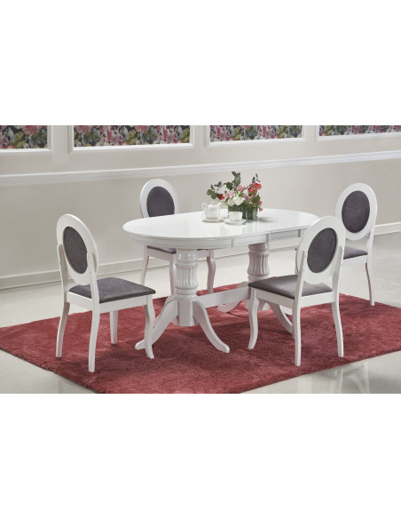 JONAH Stół Rozkładany Biały 150-190cm - Czystość i Nowoczesność