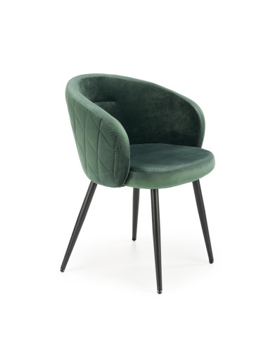 OLIVO Krzesło Velvet Ciemna Zieleń - Stylowa Elegancja i Wygoda