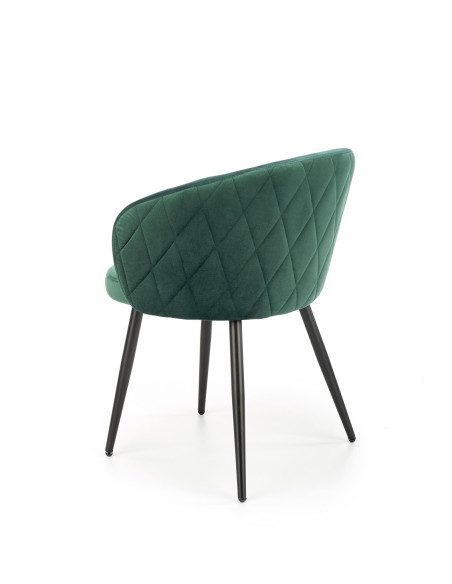 OLIVO Krzesło Velvet Ciemna Zieleń - Stylowa Elegancja i Wygoda