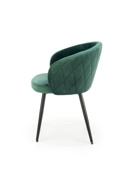 OLIVO Krzesło Velvet Ciemna Zieleń - Stylowa Elegancja i Wygoda