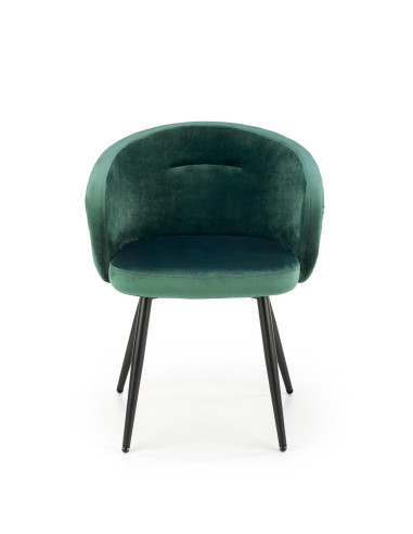 OLIVO Krzesło Velvet Ciemna Zieleń - Stylowa Elegancja i Wygoda