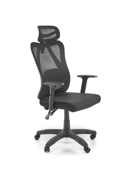 RAMOS fotel gabinetowy czarny  | Pomysł na Design