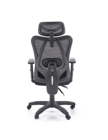 RAMOS fotel gabinetowy czarny  | Pomysł na Design