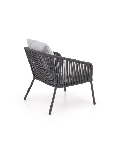 CORACCO Zestaw Ogrodowy, Sofa+Fotele+Ława - Elegancja na Zewnątrz
