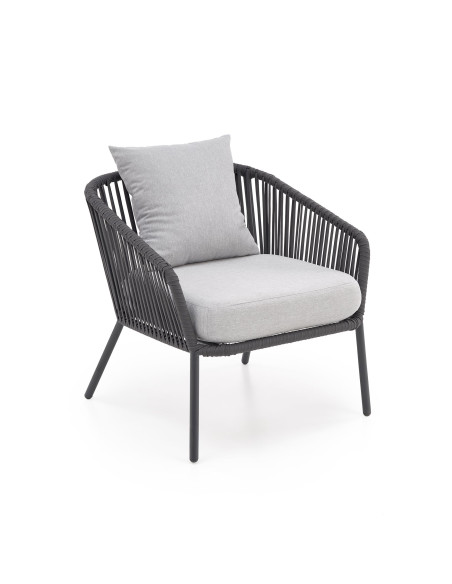 CORACCO Zestaw Ogrodowy, Sofa+Fotele+Ława - Elegancja na Zewnątrz