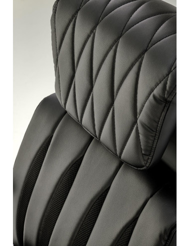 ROMANO fotel gabinetowy czarny  | Designerska Perfekcja