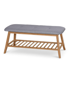TALO Stojak na Buty/Siedzisko/Bambus 100cm - Elegancja i Funkcjonalność