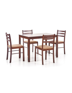 AURORA Stół 110cm Espresso - Klasyczny Design i Komfort